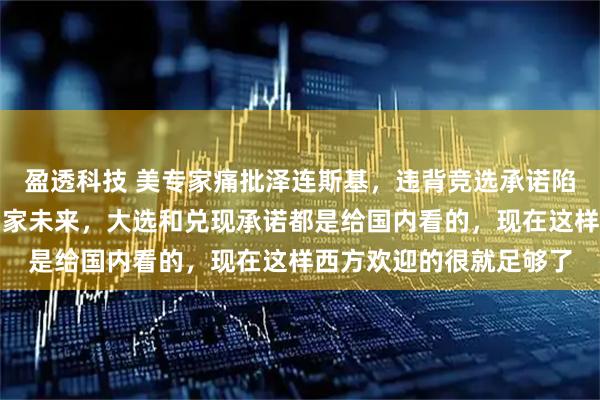 盈透科技 美专家痛批泽连斯基，违背竞选承诺陷乌克兰于战火，葬送国家未来，大选和兑现承诺都是给国内看的，现在这样西方欢迎的很就足够了